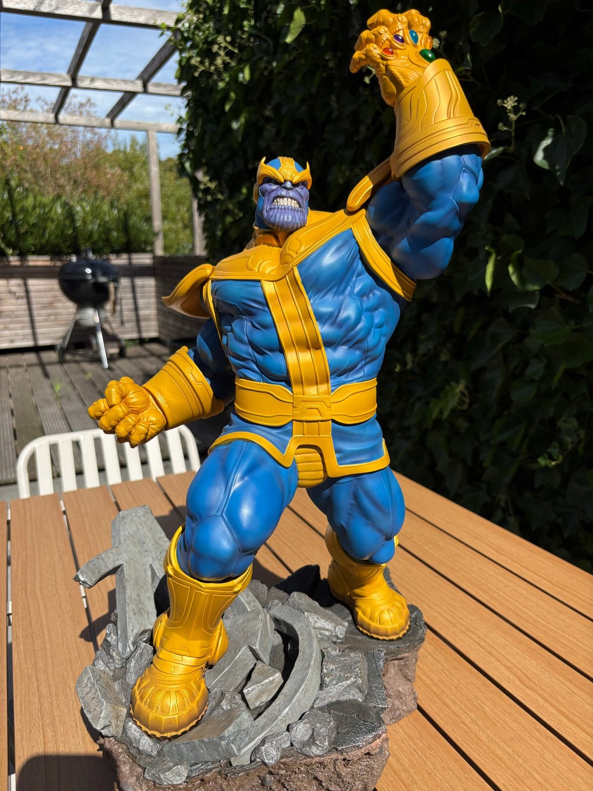 Sideshow Thanos classic version, Ophalen of Verzenden, Zo goed als nieuw