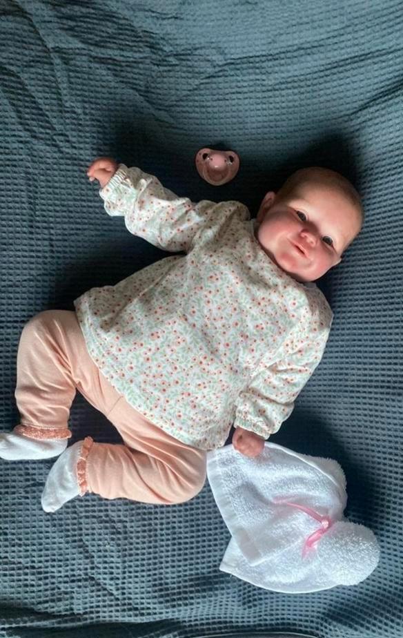 Reborn maddie (zie omschrijving), Verzamelen, Poppen, Ophalen, Zo goed als nieuw, Levensecht of Reborn