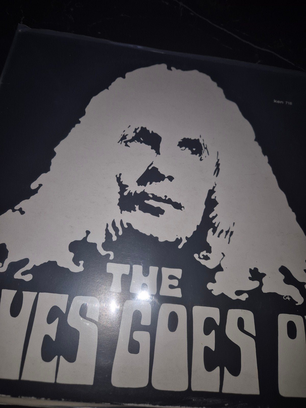 The Blues Goes On, Ophalen of Verzenden, Gebruikt, 12 inch, Poprock