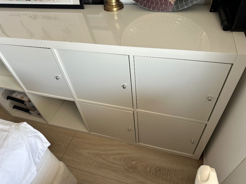 Kallax kast (4x2) incl smaller one (2x2), Ophalen, Gebruikt