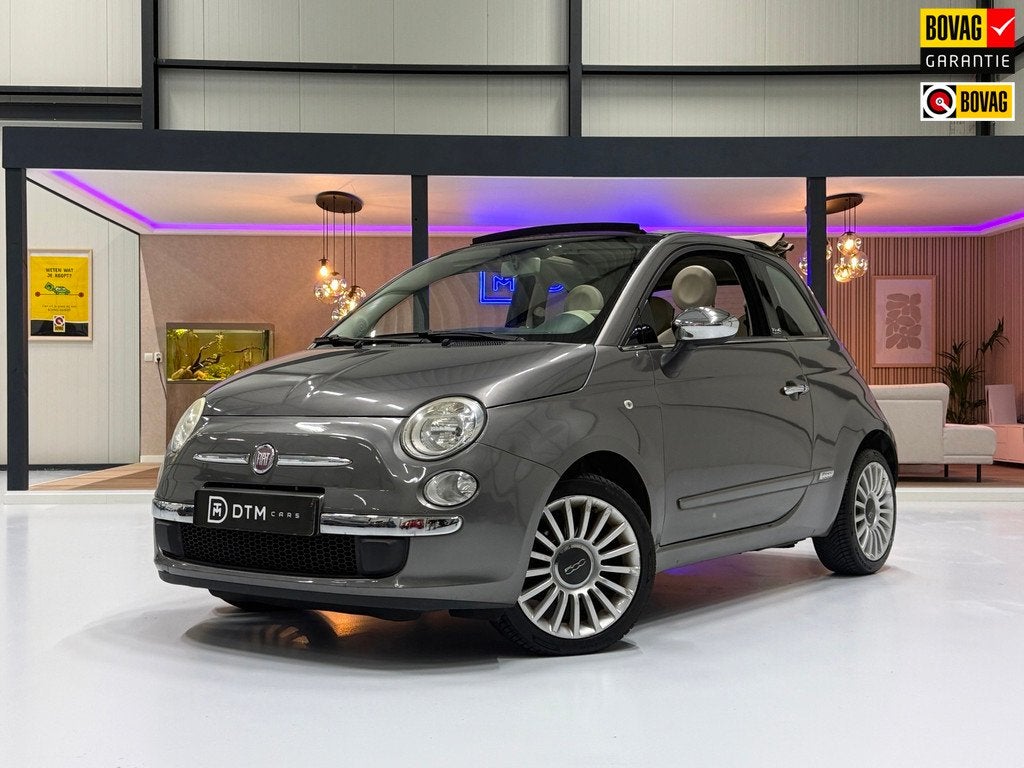 Fiat 500 C 0.9 TwinAir Lounge |NAP | Airco | Radio | Sportst, Auto's, Fiat, Gebruikt, Cabriolet, 4 stoelen, Leder en Stof