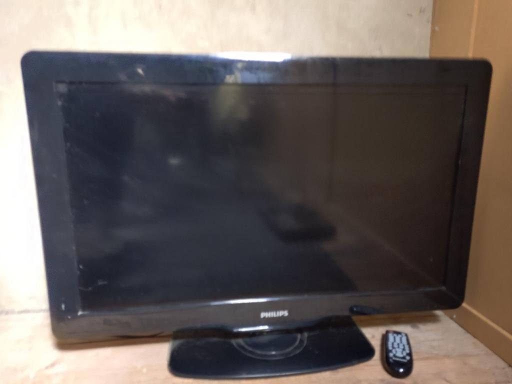 Philips TV met afstandsbediening, Ophalen, Philips, Gebruikt, 50 Hz