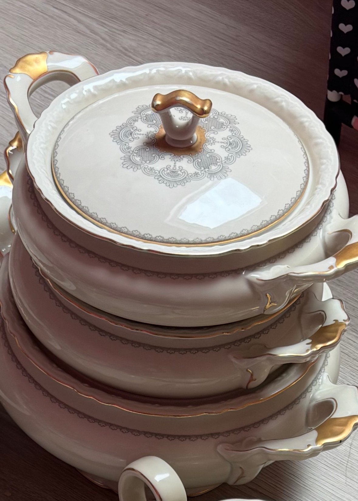KPM Bavaria Pasin Doris 36 delig servies set, Ophalen, Overige merken, Vintage, Zo goed als nieuw