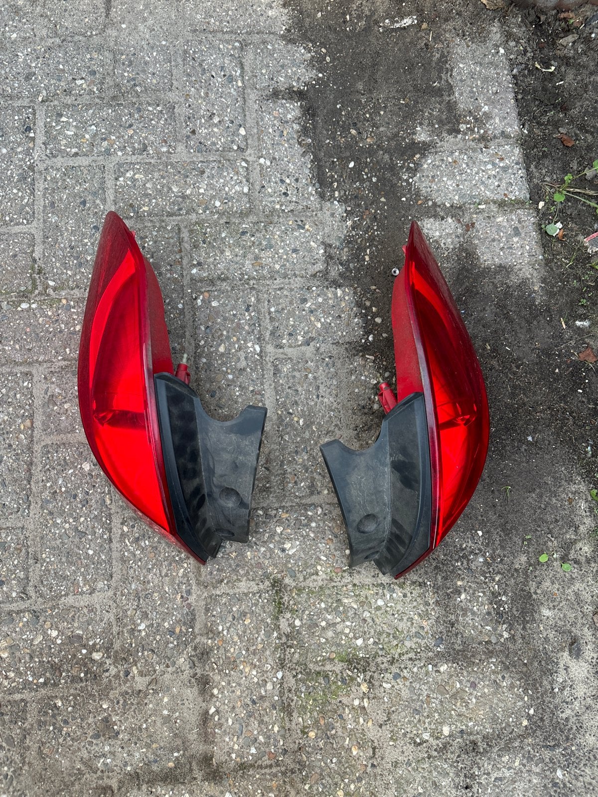 Achterlichten Renault Clio 2008 - Set Links & Rechts, Ophalen of Verzenden, Gebruikt, Renault