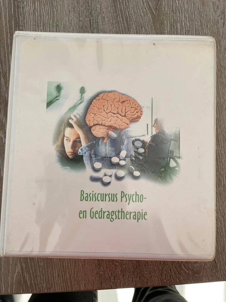 basis cursis psycho en gedradgstherapie, Boeken, Studieboeken en Cursussen, Ophalen of Verzenden, Beta, Gelezen, MBO