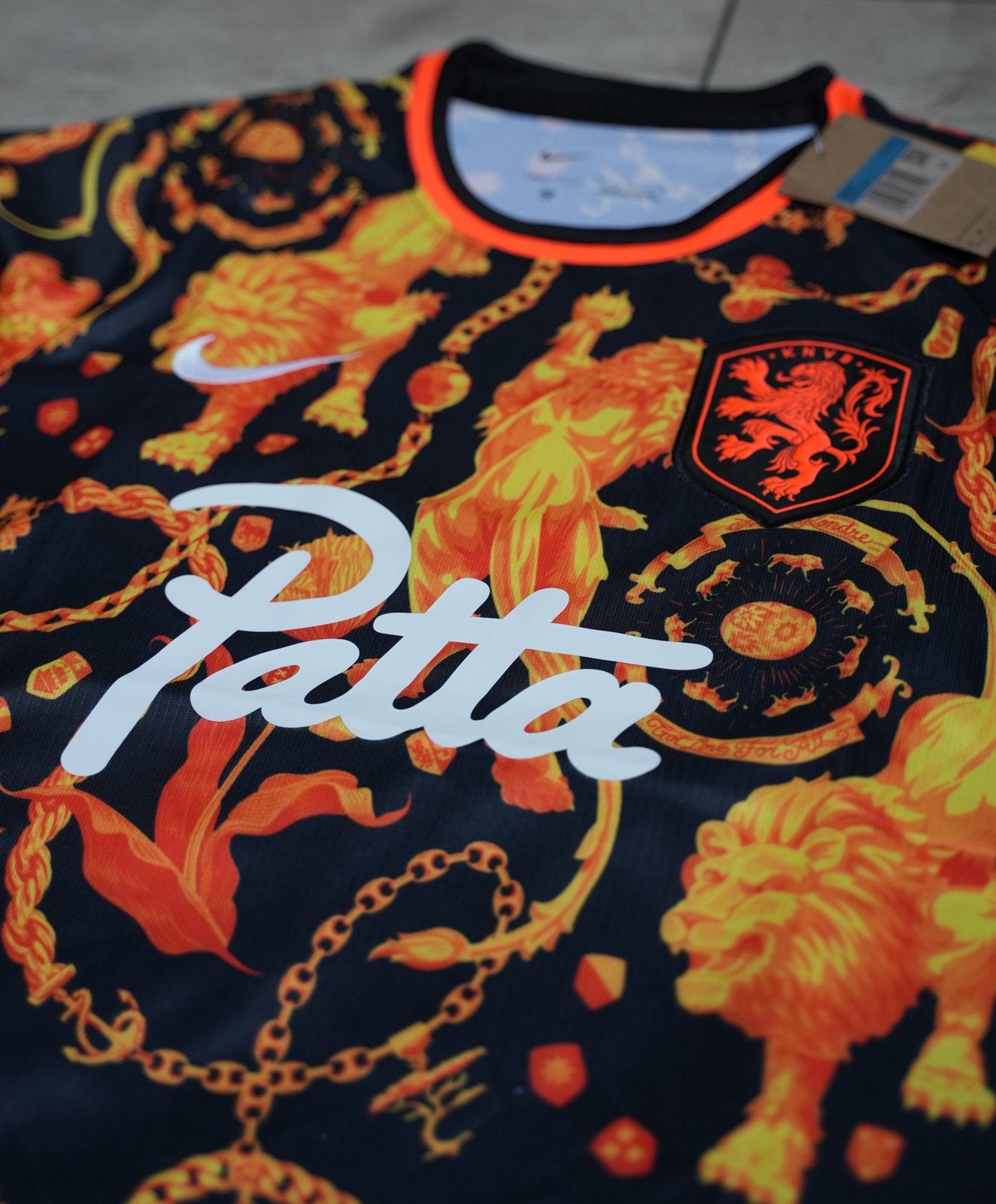 Voetbalshirt Patta, Kleding | Heren, Ophalen, Nieuw, Zwart