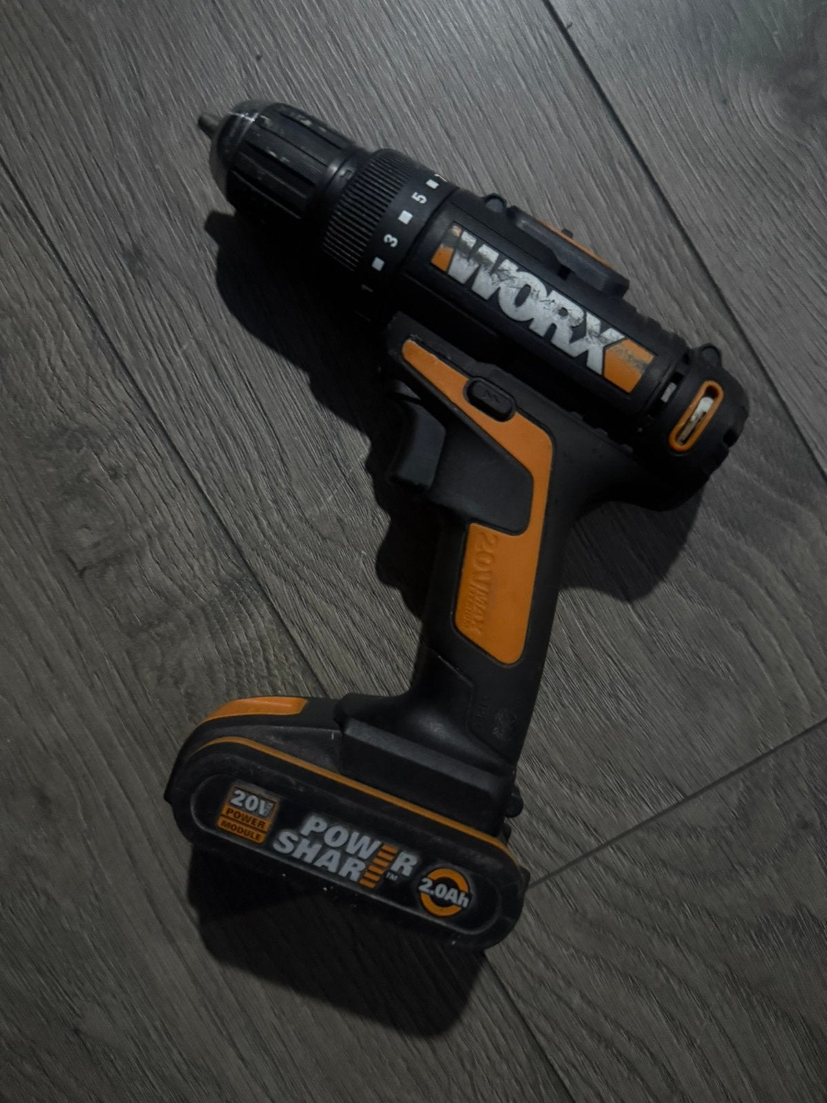 DEFECT Worx accuboormachine, Ophalen of Verzenden, Gebruikt, Boor- en Schroefmachine