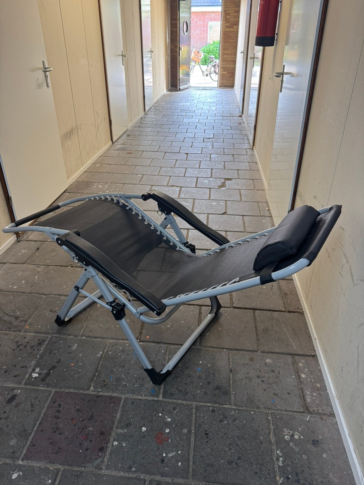 Te koop tuin ligstoelen als nieuw, Ophalen, Zo goed als nieuw, Aluminium