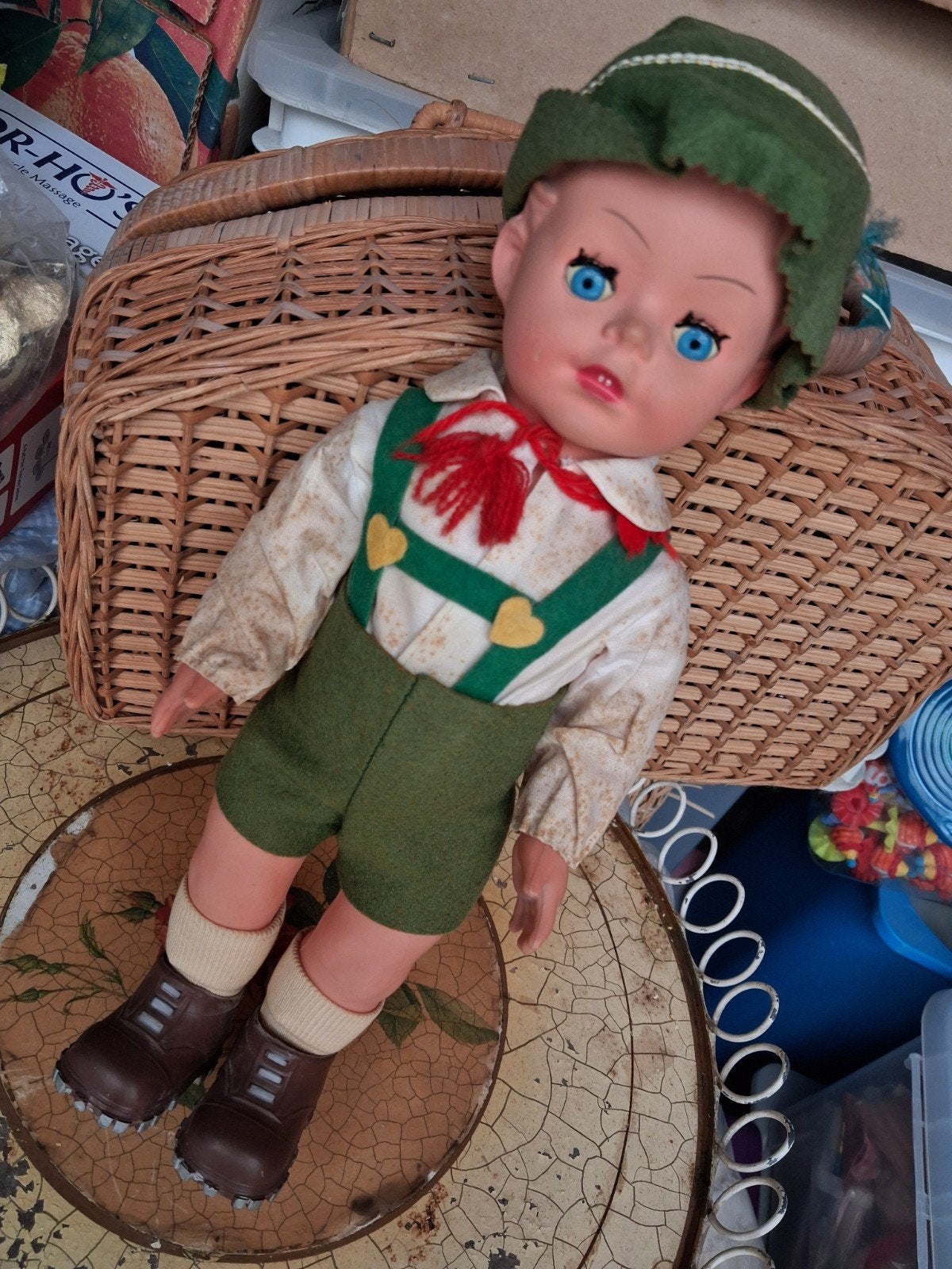 Sebino Albino pop 30 cm, Verzamelen, Ophalen of Verzenden, Pop