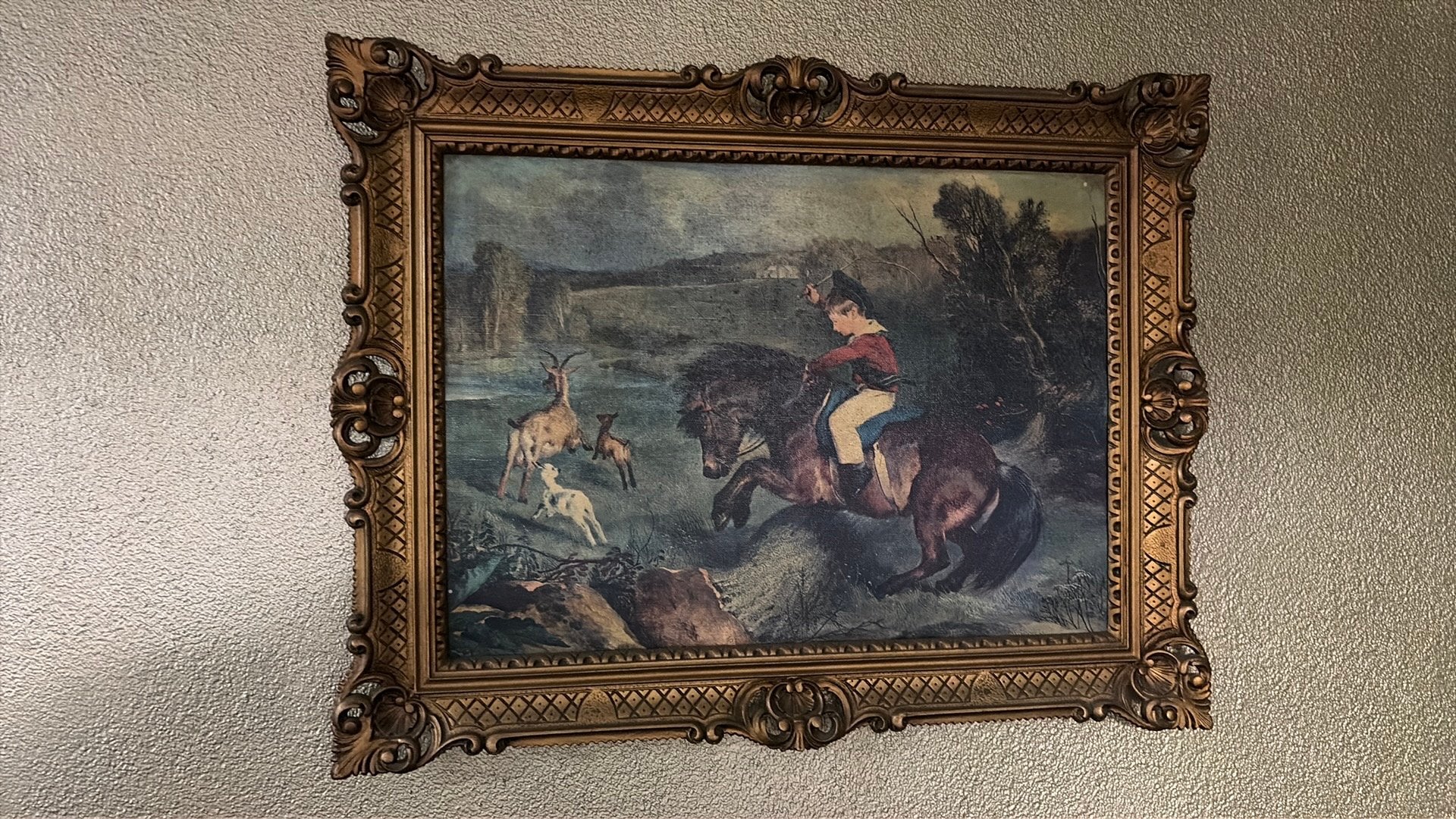 Oud schilderij, Ophalen