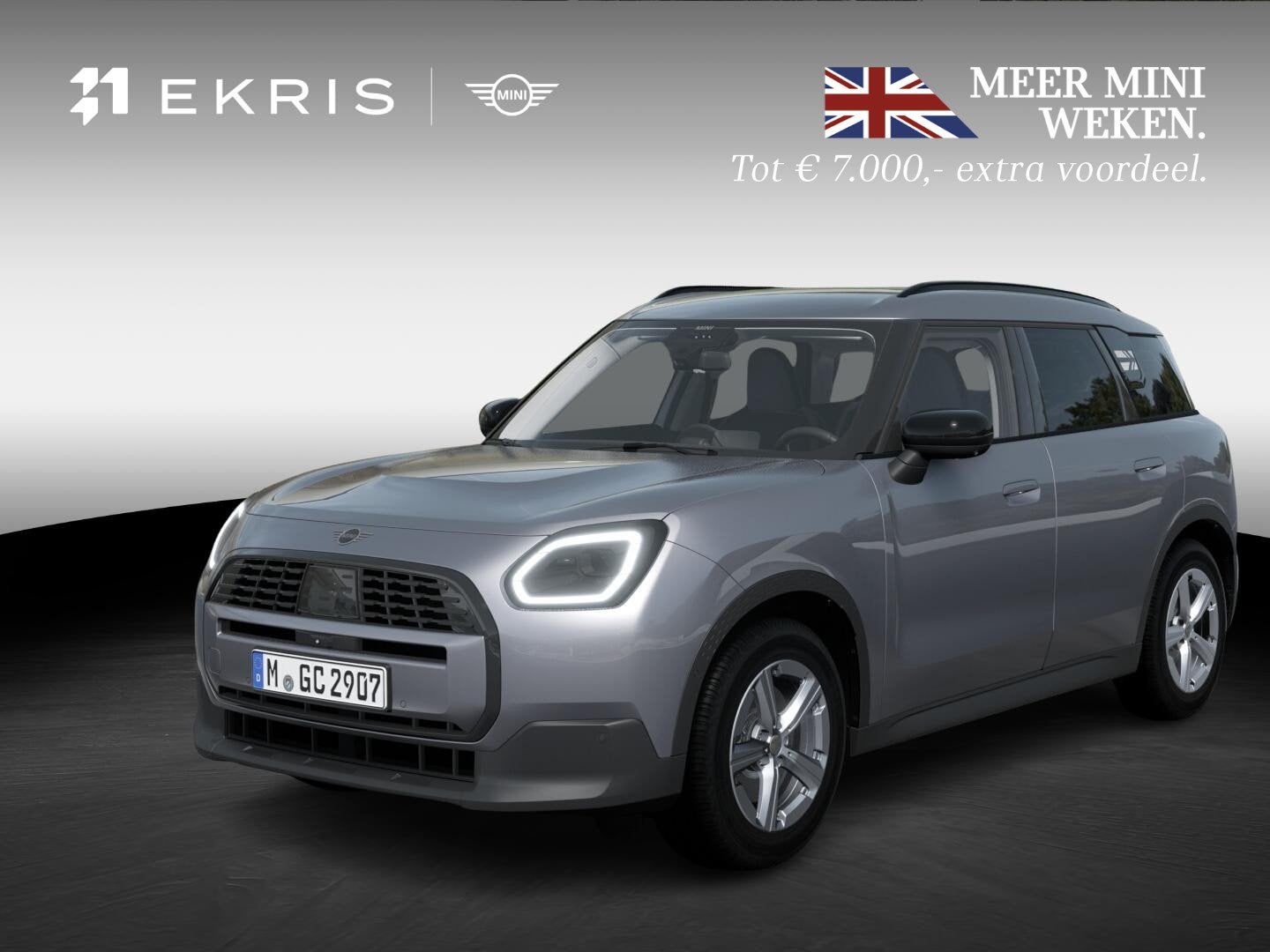 MINI Countryman C | Classic Uitvoering + Pakket XL, Auto's, Leder en Stof, Bedrijf, Nieuw, 3 cilinders