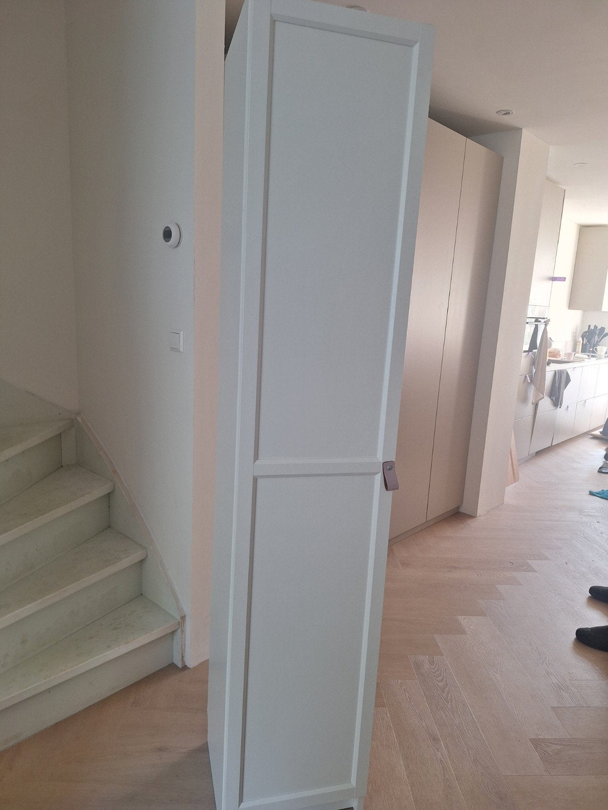 IKEA Billy boekenkast/kledingkast met deur (202 cm hoog), Huis en Inrichting, Kasten | Boekenkasten, Ophalen, Minder dan 50 cm