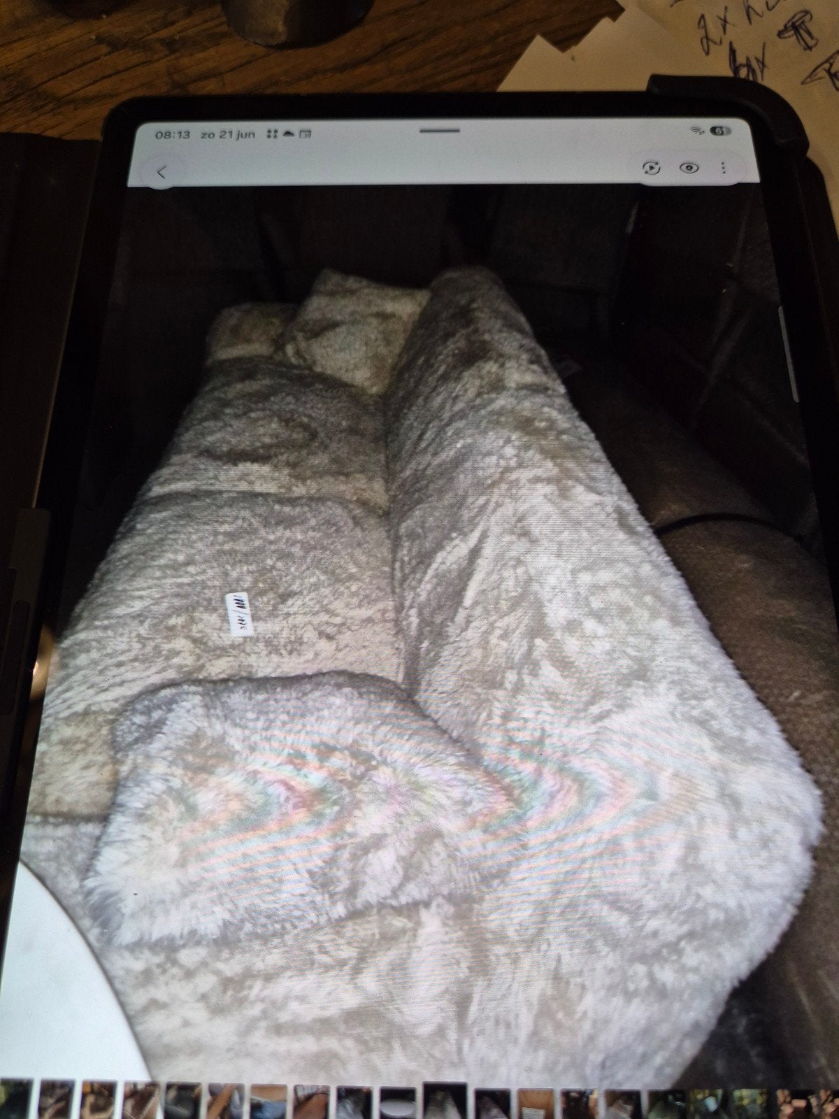 Richmond LUX BANK Teddy Comby FLUFFY MAGAZIJN VERKOOP, Dieren en Toebehoren, Hondenmanden, Ophalen, Nieuw