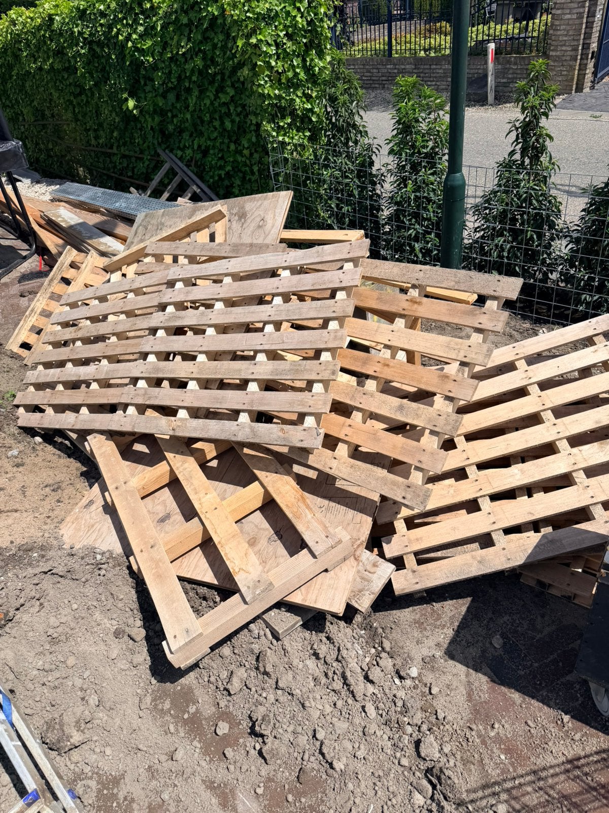 Gratis hout kachel hout pallets, Doe-het-zelf en Verbouw, Hout en Planken, Ophalen, Overige houtsoorten, Minder dan 200 cm, Pallet