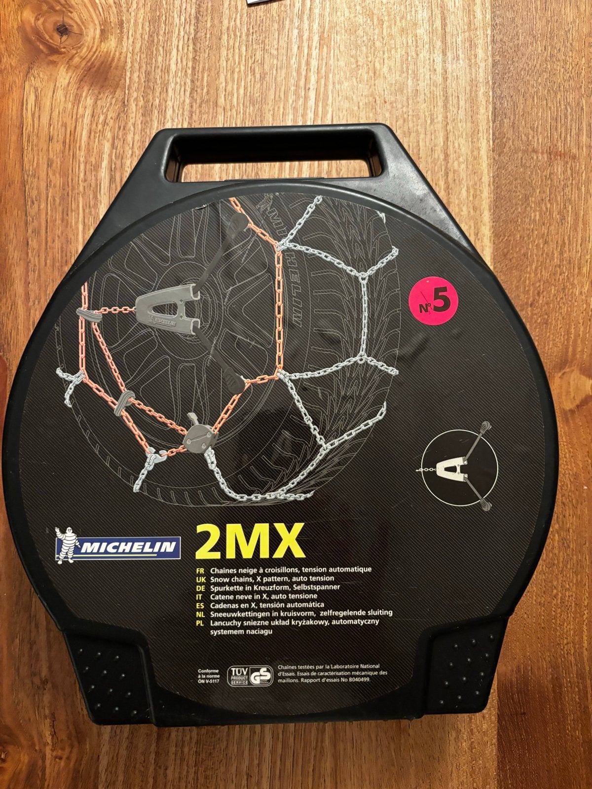 Michelin 2MX Sneeuwkettingen - Maat 5, Ophalen, Nieuw