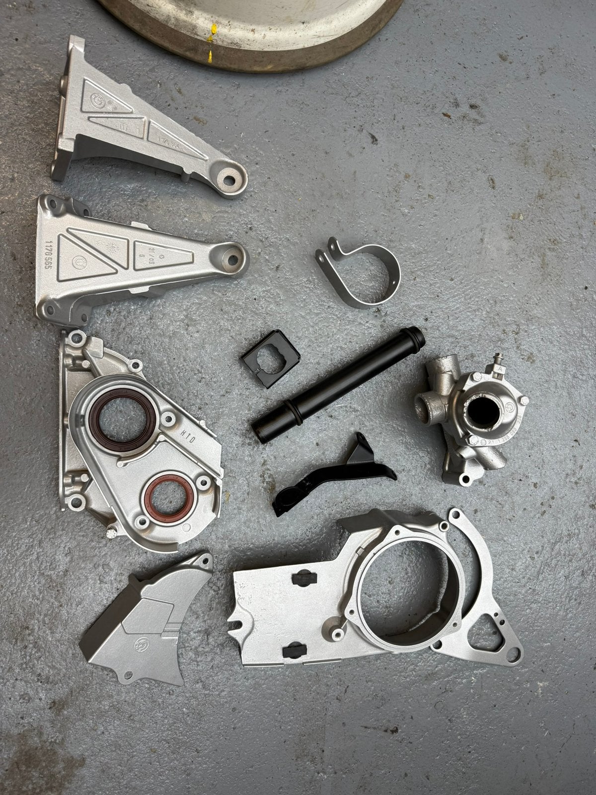 Bmw e30 m20 motorblok onderdelen gepoedercoat, Auto-onderdelen, Ophalen of Verzenden