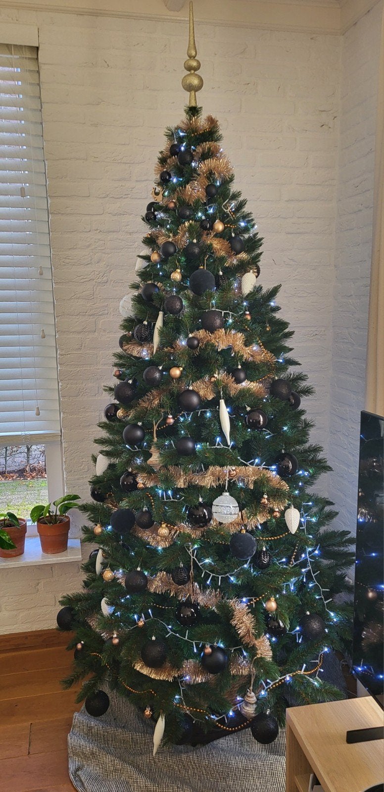 Christmas tree, lights and all decorations, Ophalen, Zo goed als nieuw
