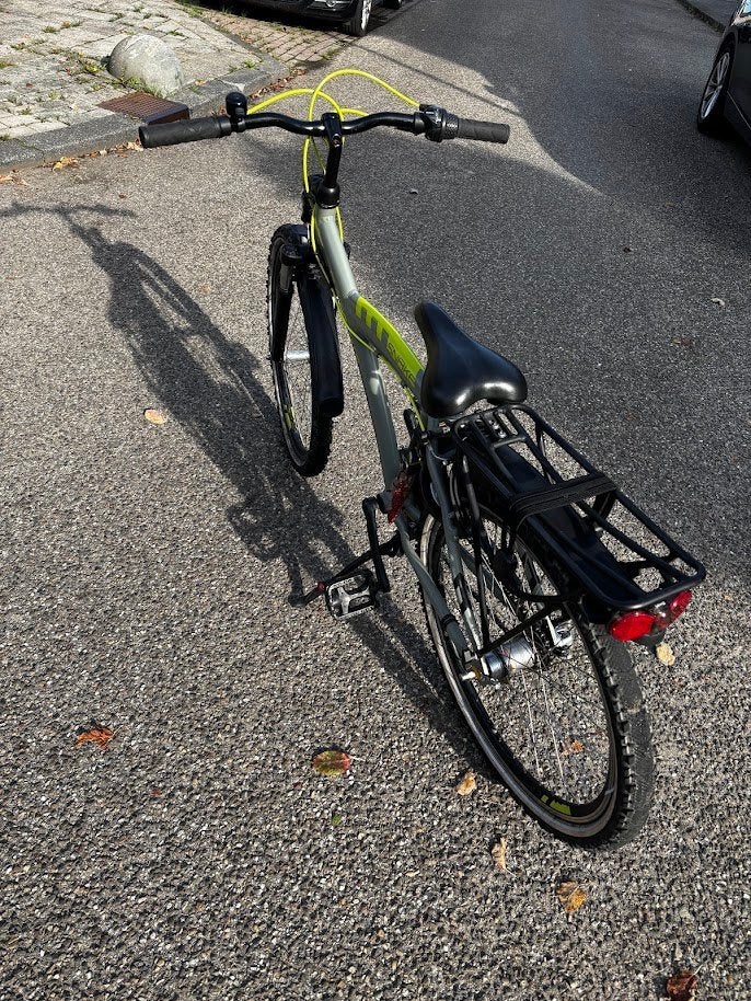 Foto 6 van Jongensfiets Batavus Snake 24 inch  Grijs/Groen