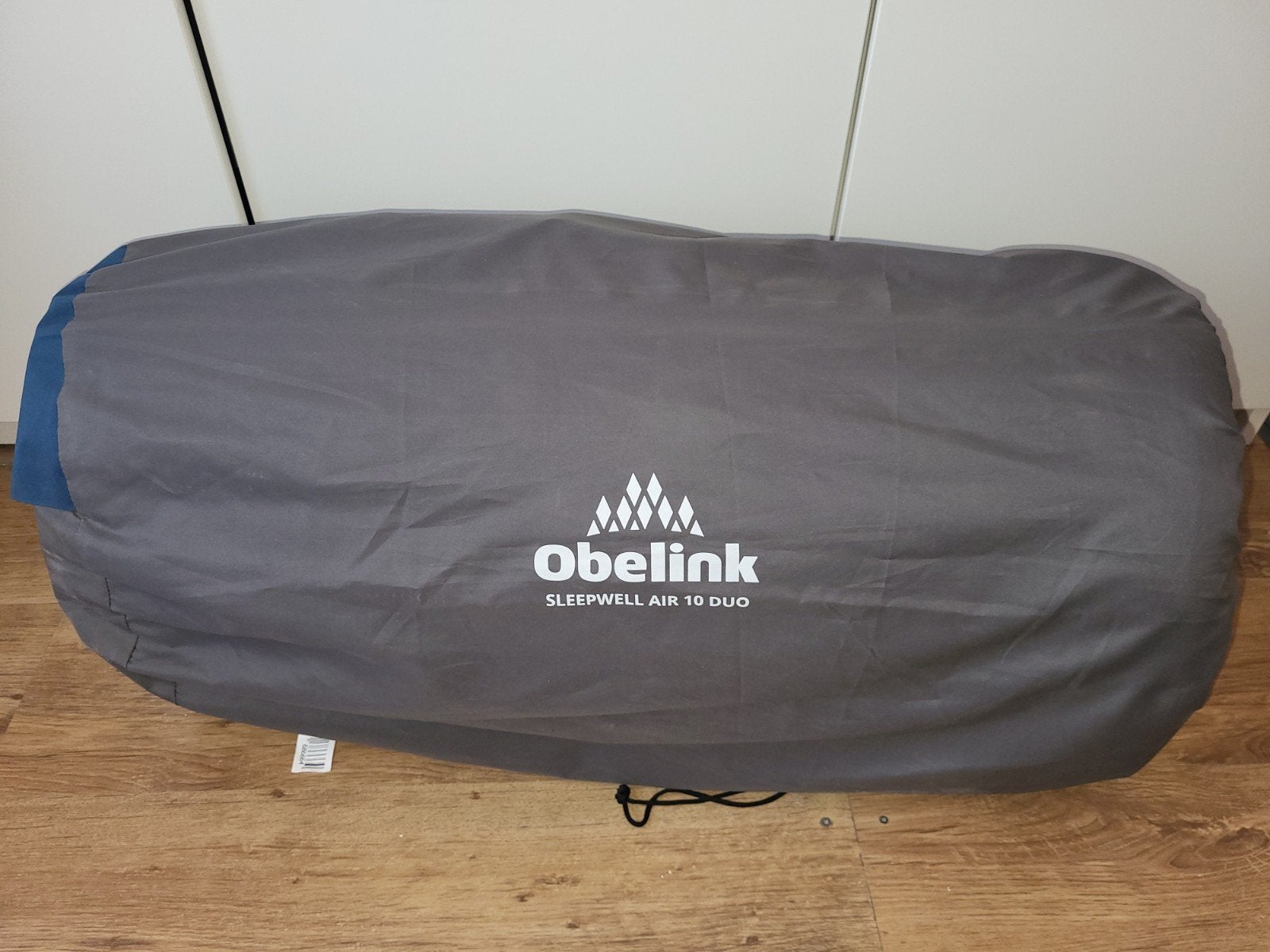 Obelink Sleepwell Air 10 Duo slaapmat - 201 x 150 cm, Caravans en Kamperen, Ophalen, Zo goed als nieuw, 2-persoons