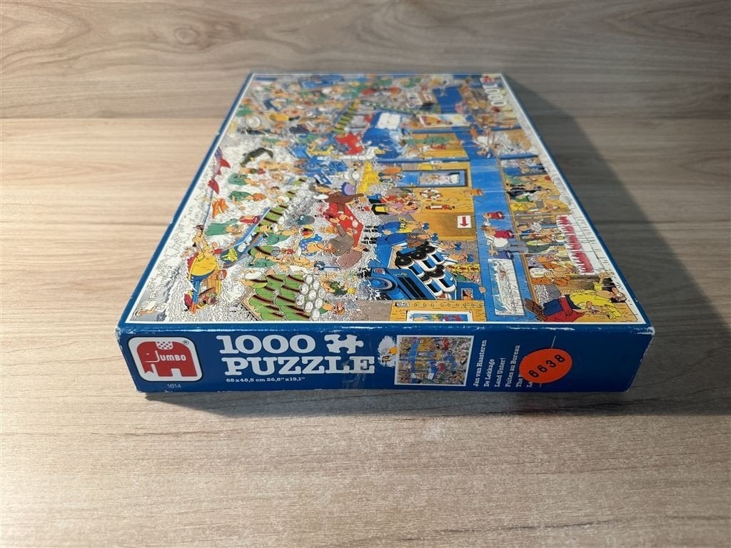 Jan van Haasteren - de lekkage - 1000 stuks - s6638, Verzenden, 500 t/m 1500 stukjes, Zo goed als nieuw