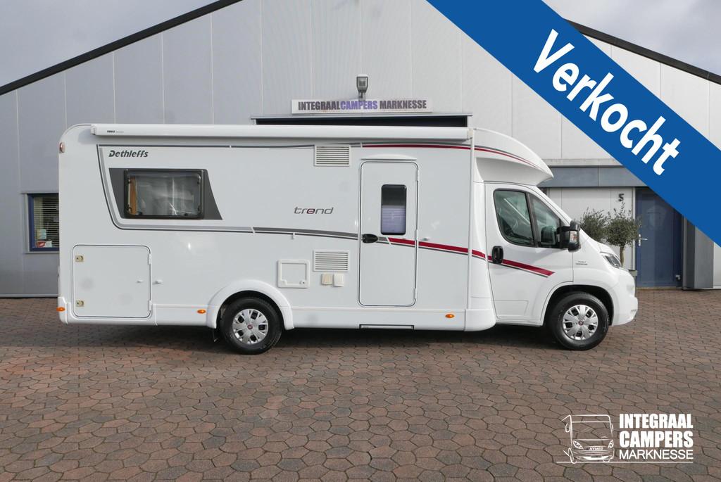 Dethleffs Trend T 7057 | Automaat | Queensbed | Hefbed, Caravans en Kamperen, Automaat, 7 tot 8 meter, Bedrijf, Diesel