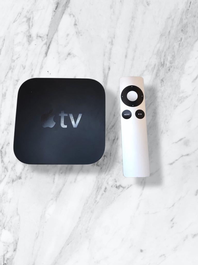Apple TV 3e generatie met afstandsbediening jailbreak, Audio, Tv en Foto, Mediaspelers, Ophalen, Zo goed als nieuw, HDMI, Zonder harde schijf