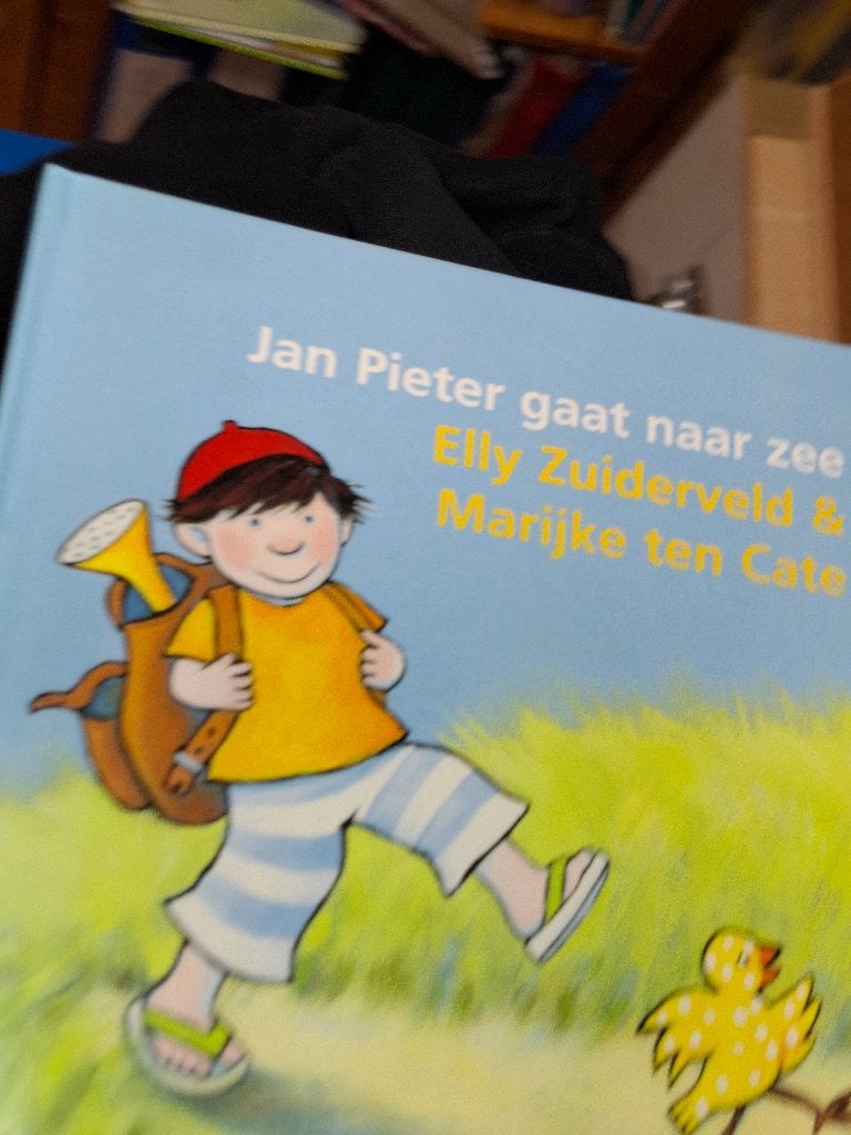 Kinderboek  - Jan Pieter gaat naar zee, Ophalen of Verzenden, Zo goed als nieuw, Non-fictie