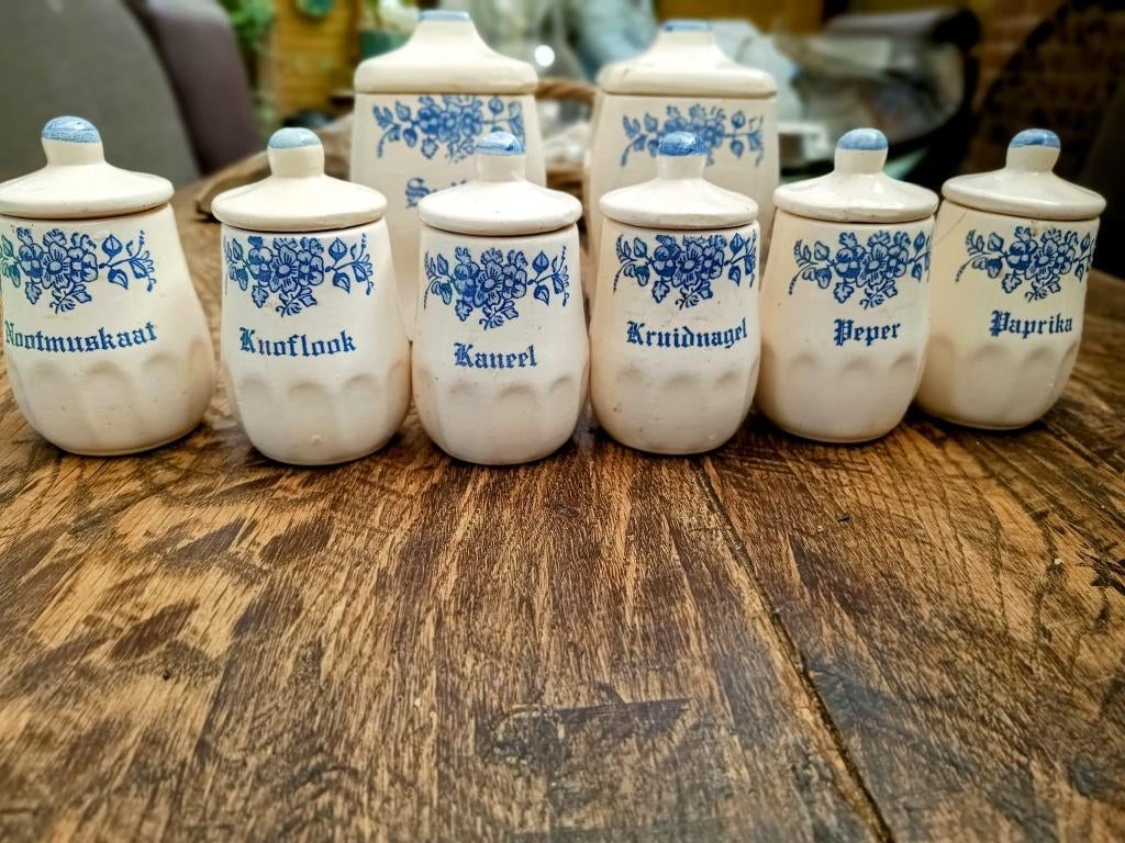 kruidenpotjes vintage, Ophalen