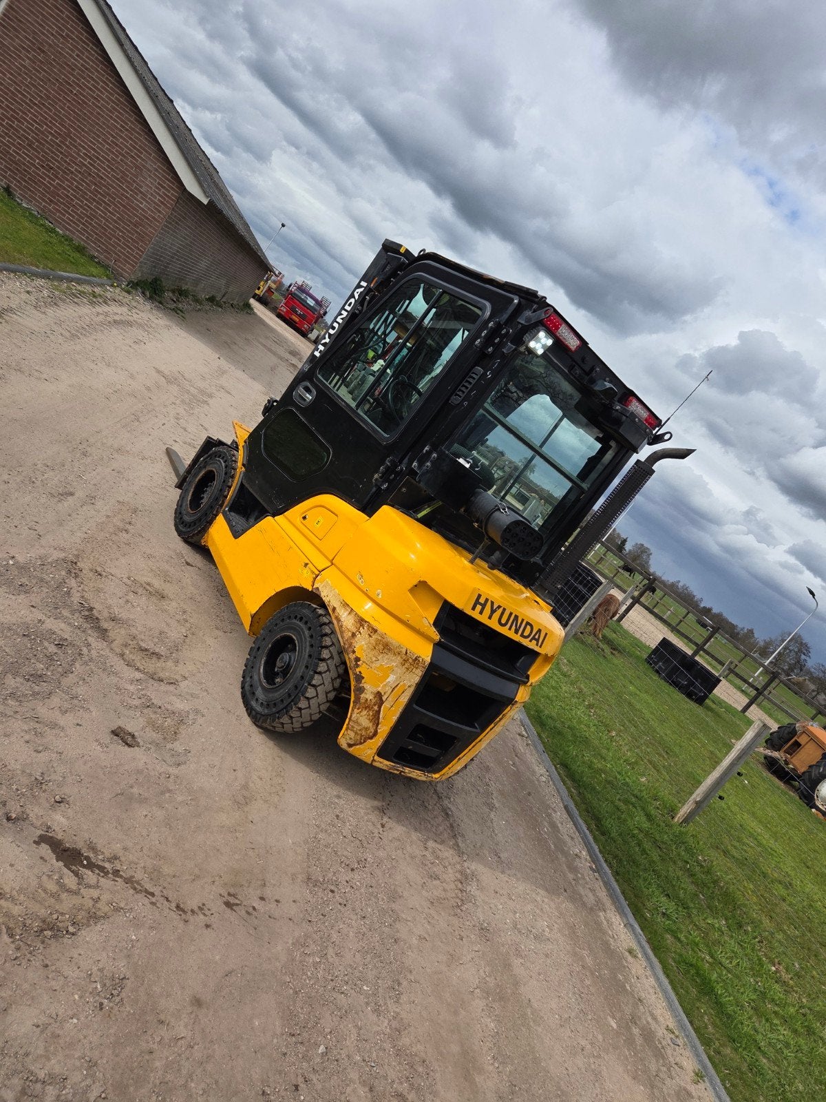 hyundai 25D-9 2019 diesel heftruck., Zakelijke goederen, Machines en Bouw | Heftrucks en Intern transport, Ophalen of Verzenden