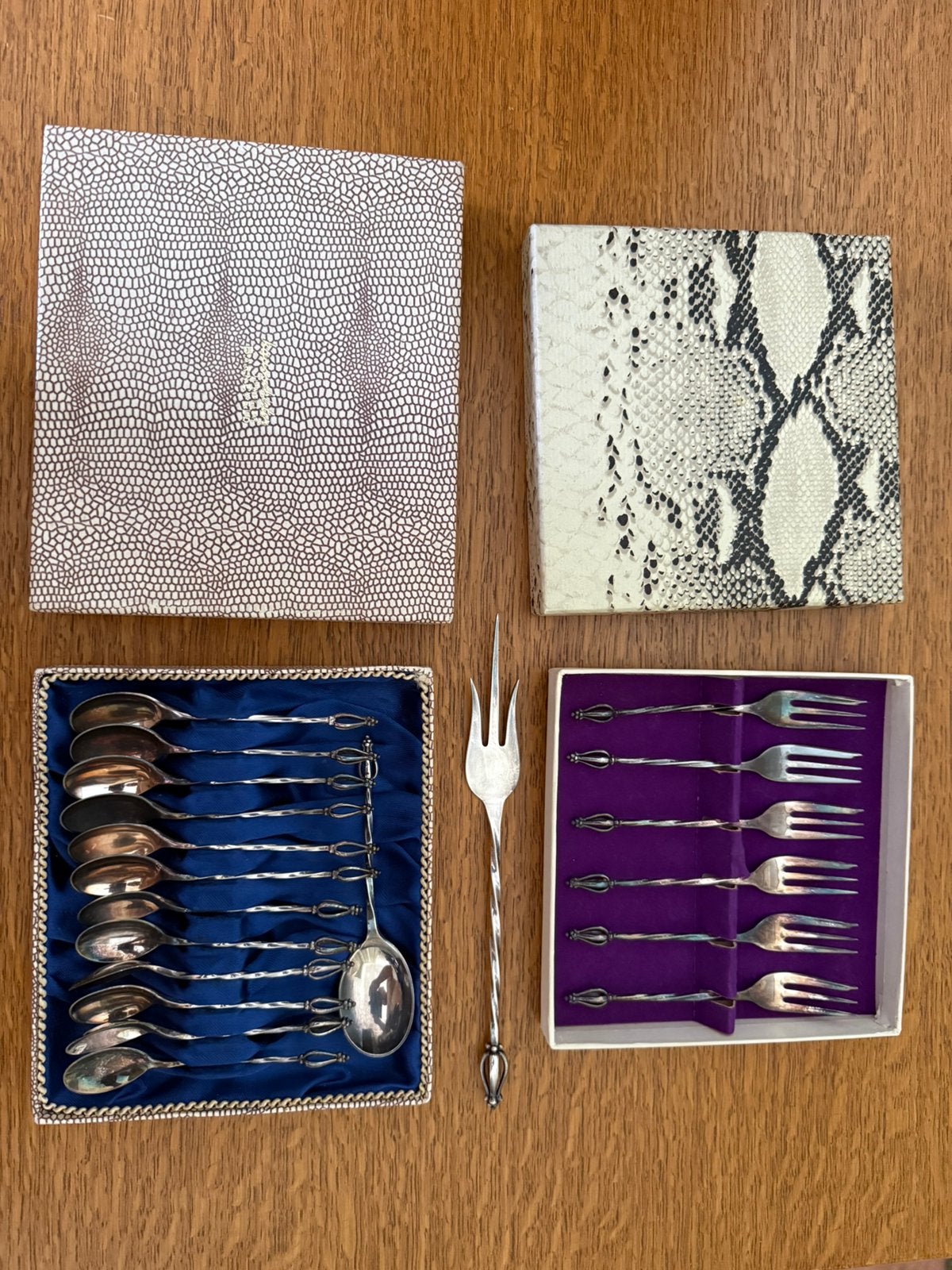 Zilveren lepeltjes en vorkjes, Ophalen of Verzenden, Zilver
