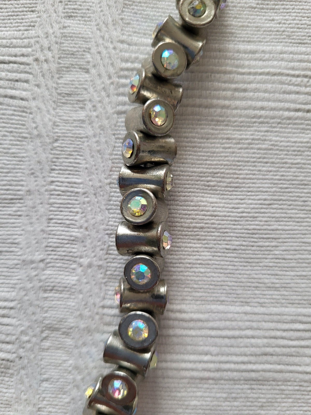 klassieke Otazu tonnetjes ketting, Overige materialen, Zo goed als nieuw, Zilver, Ophalen