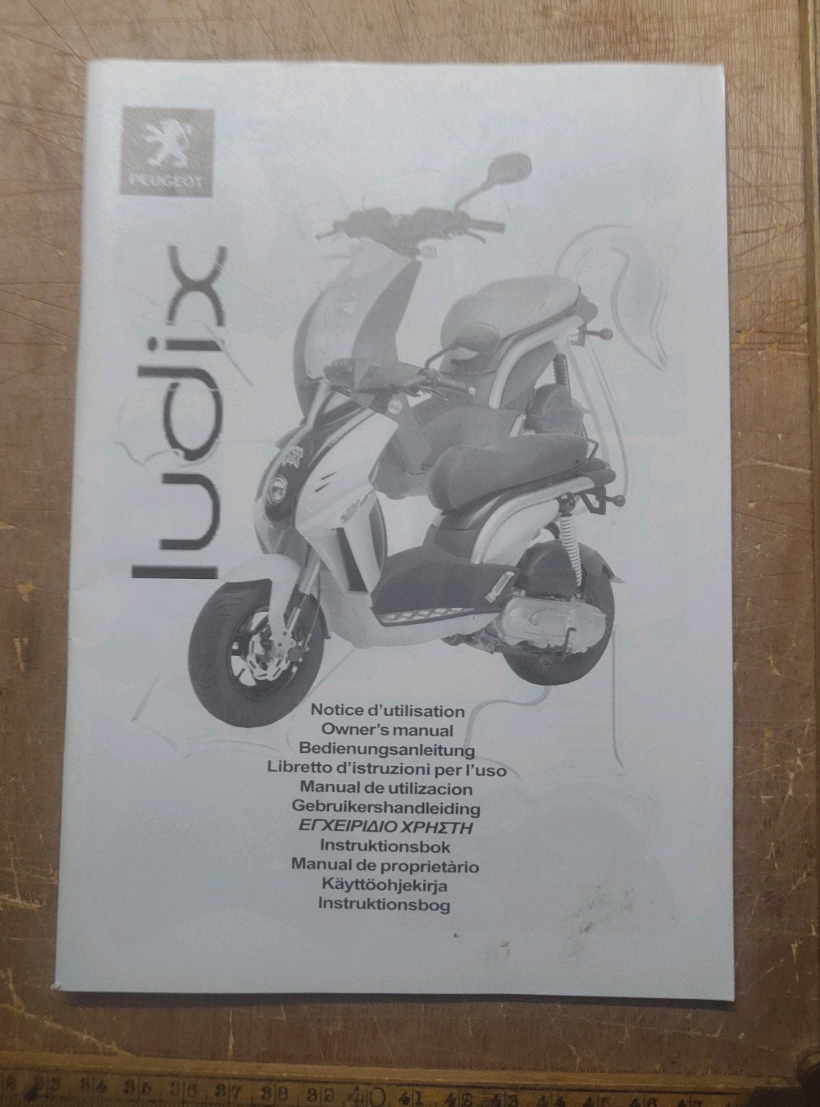 Handleiding Peugeot Ludix.  2005, Ophalen of Verzenden, Gebruikt