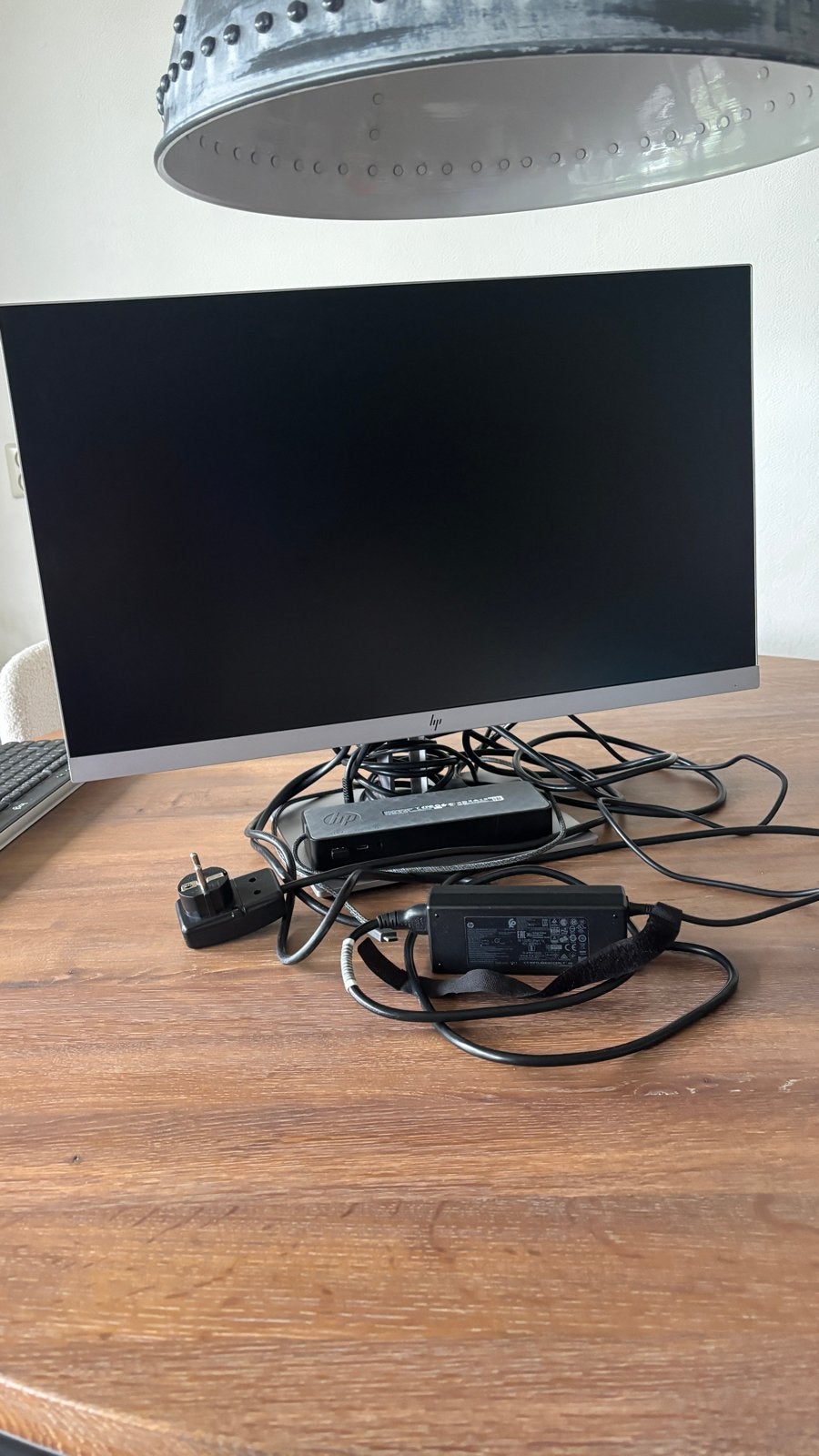 Computer scherm HP EliteDisplay E243 - Full HD Monitor, Computers en Software, Monitoren, Ophalen, IPS, Full HD, Zo goed als nieuw