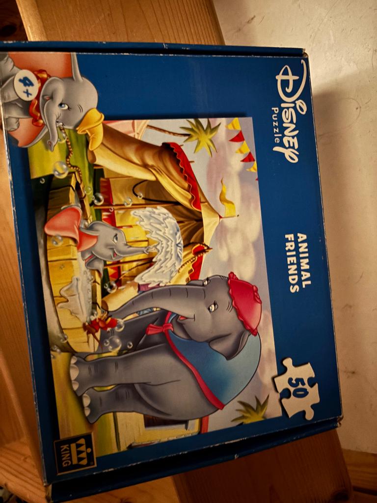 Puzzel Disney 50 stukjes, Kinderen en Baby's, Ophalen, 10 tot 50 stukjes, Zo goed als nieuw, 4 tot 6 jaar