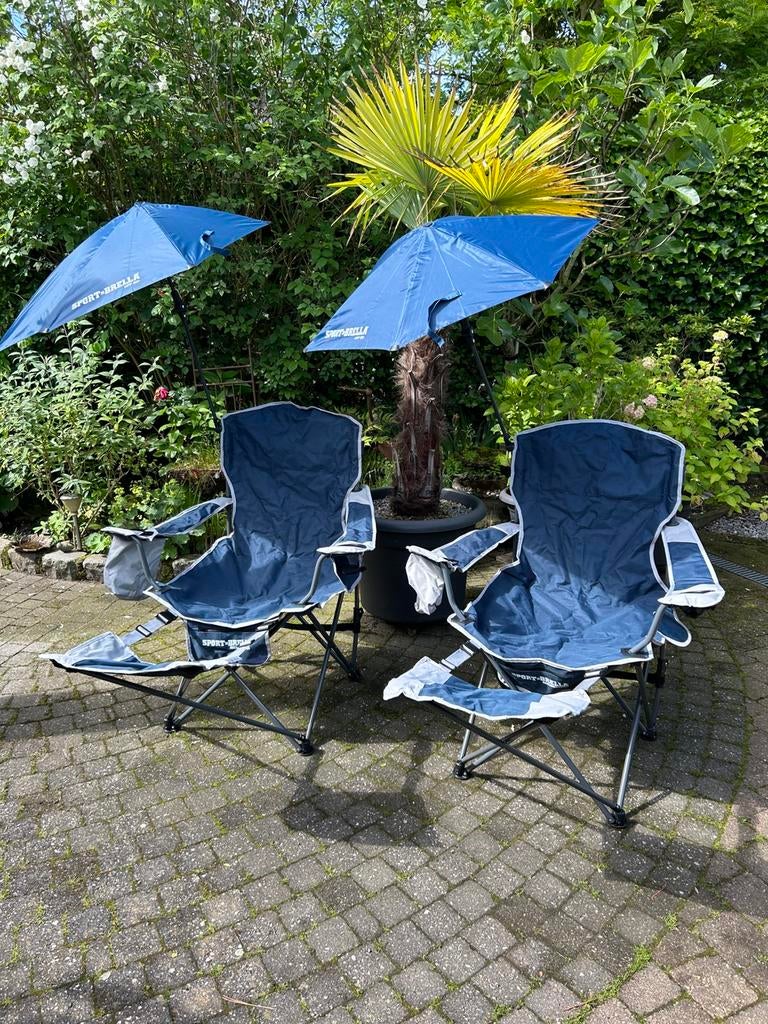 Camping /strand / vis stoelen, Ophalen, Zo goed als nieuw, Campingstoel
