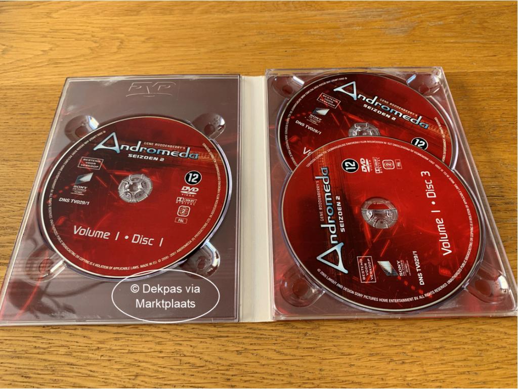 Dvd's Andromeda - Seizoen 2 Volume / Deel 1 - (3-Disc), Vanaf 12 jaar, Ophalen of Verzenden, Gebruikt, Science Fiction en Fantasy