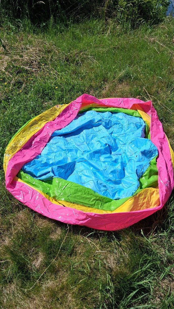 Intex kinderzwembad Zwembad Baby peuter kleuter kinderen, Gebruikt, Minder dan 80 cm, Opblaaszwembad, Rond