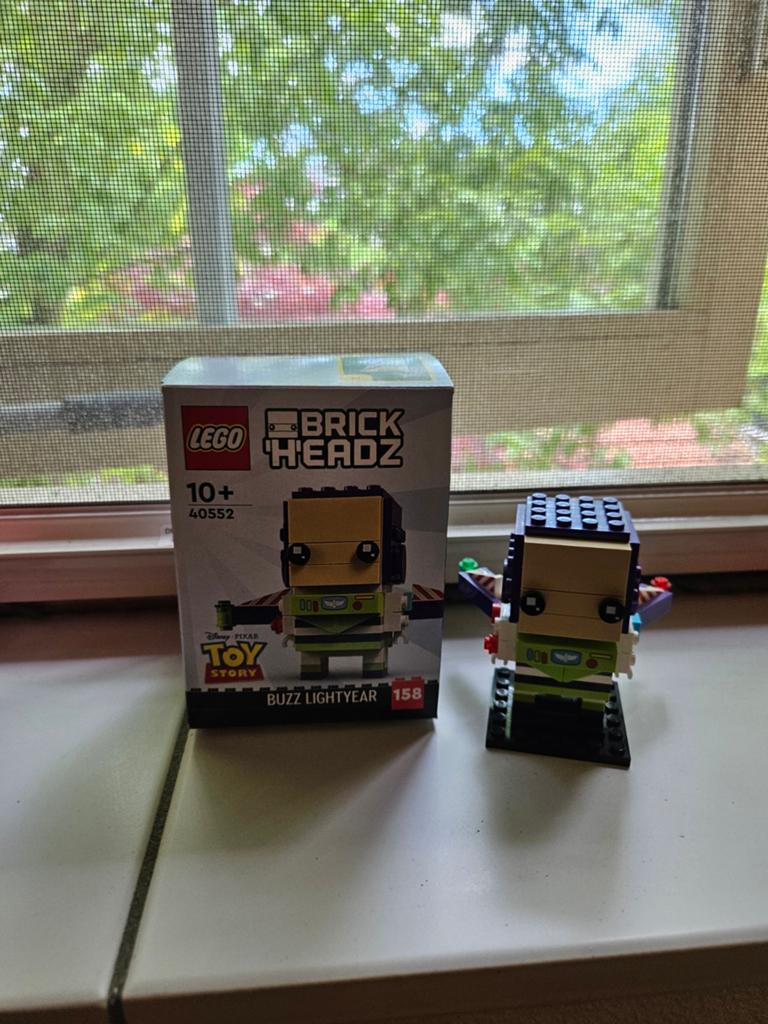 Lego Brickheadz Buzz Lightyear 40552 compleet, Compleet, BrickHeadz, Lego, Ophalen of Verzenden
