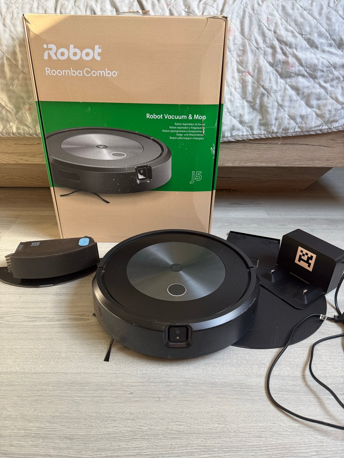 iRobot Roomba Combo j5 Robotstofzuiger en Dweilrobot, Witgoed en Apparatuur, Stofzuigers, IRobot, Draadloos, Ophalen of Verzenden