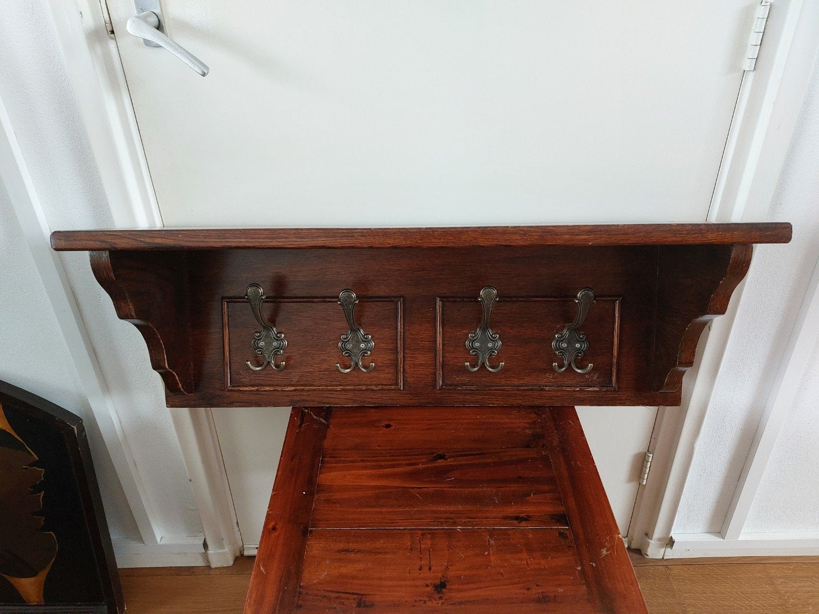 Fraaie Wandkapstok., Huis en Inrichting, Woonaccessoires | Kapstokken, Gebruikt, Minder dan 100 cm, Hout, Ophalen