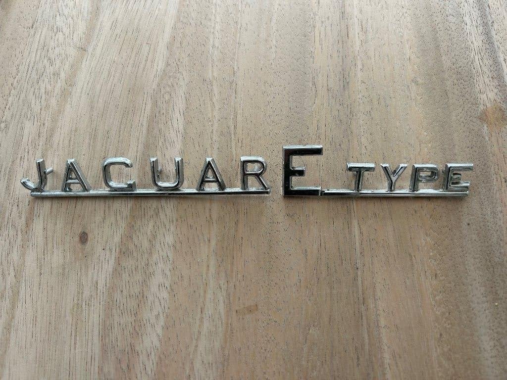 Embleem Jaguar E type, Ophalen of Verzenden, Gebruikt, Jaguar