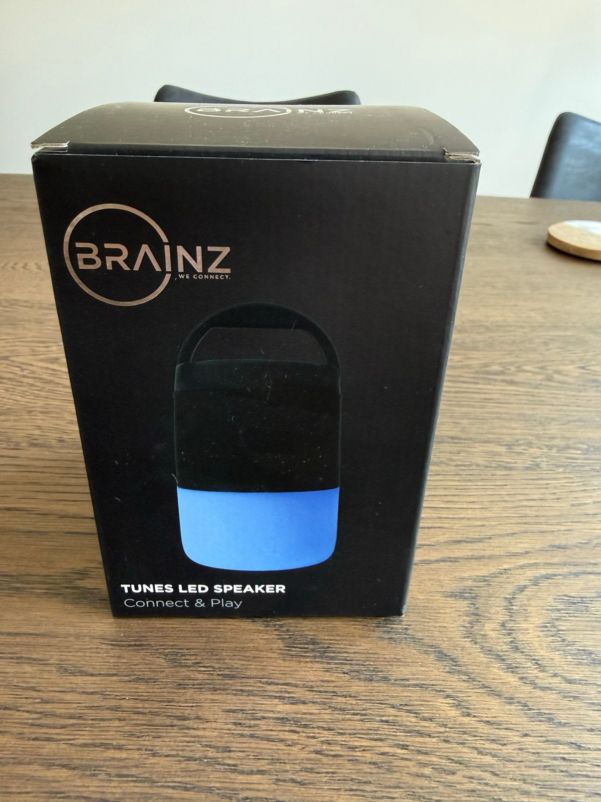 Brainz Tunes LED Speaker met telefoonhouder - Nieuw in doos, Nieuw, Draagbare speaker, Bluetooth, Minder dan 60 watt