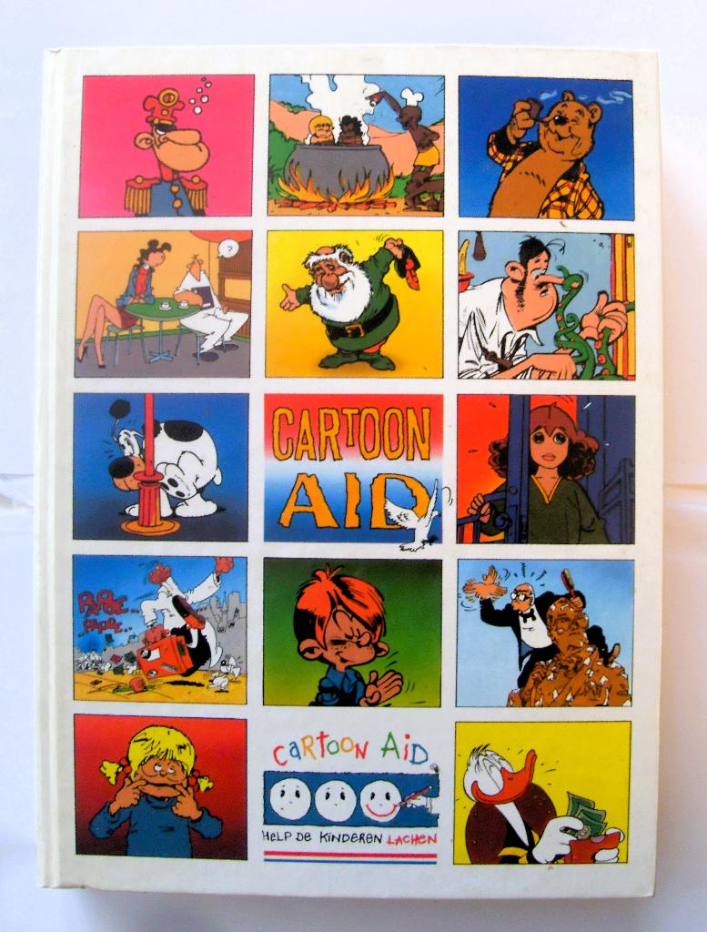 Cartoon Aid Hardcover Bundel Stripverhalen, Eén stripboek, Ophalen of Verzenden, Zo goed als nieuw