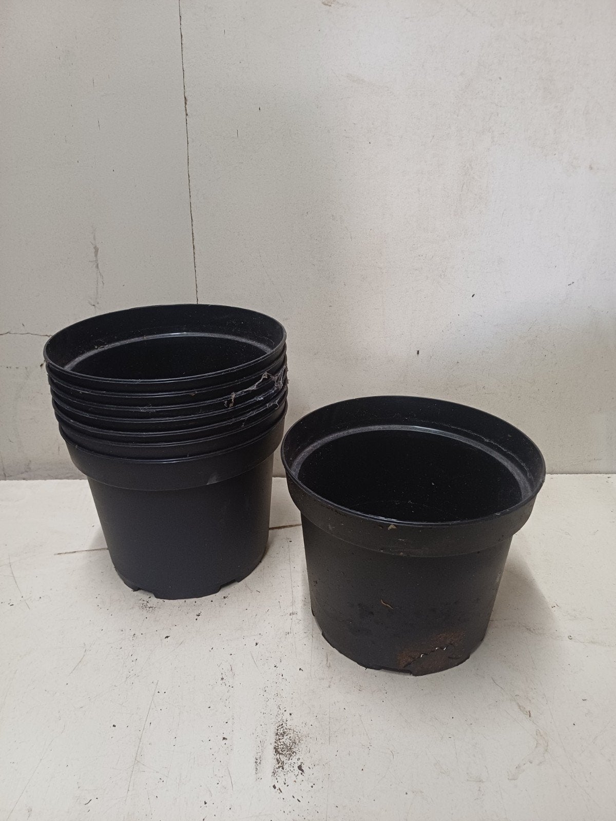 Kweekpotten plantenpotten bloempotten 5 liter, Kunststof, Gebruikt, Rond, Ophalen of Verzenden