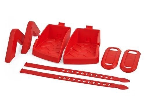 POLISPORT Guppy Maxi (achterzitje) Style Set Rood KOOPJE!!!, Ophalen of Verzenden, Nieuw