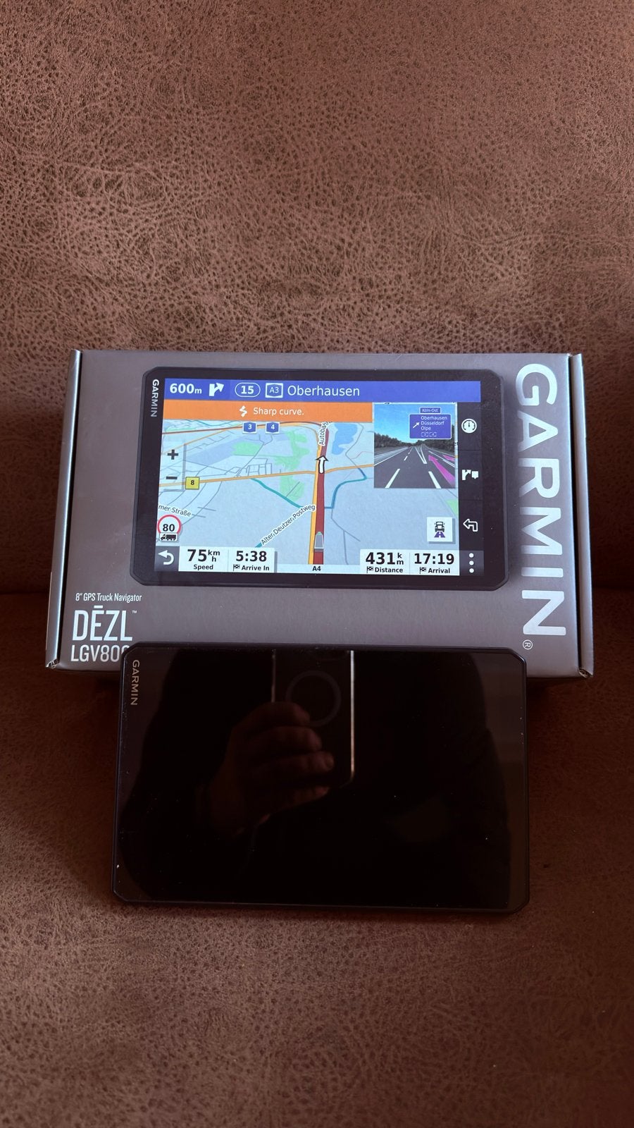 Garmin Dezl LGV 800 8" GPS Truck Navigator, Auto diversen, Autonavigatie, Ophalen of Verzenden, Zo goed als nieuw