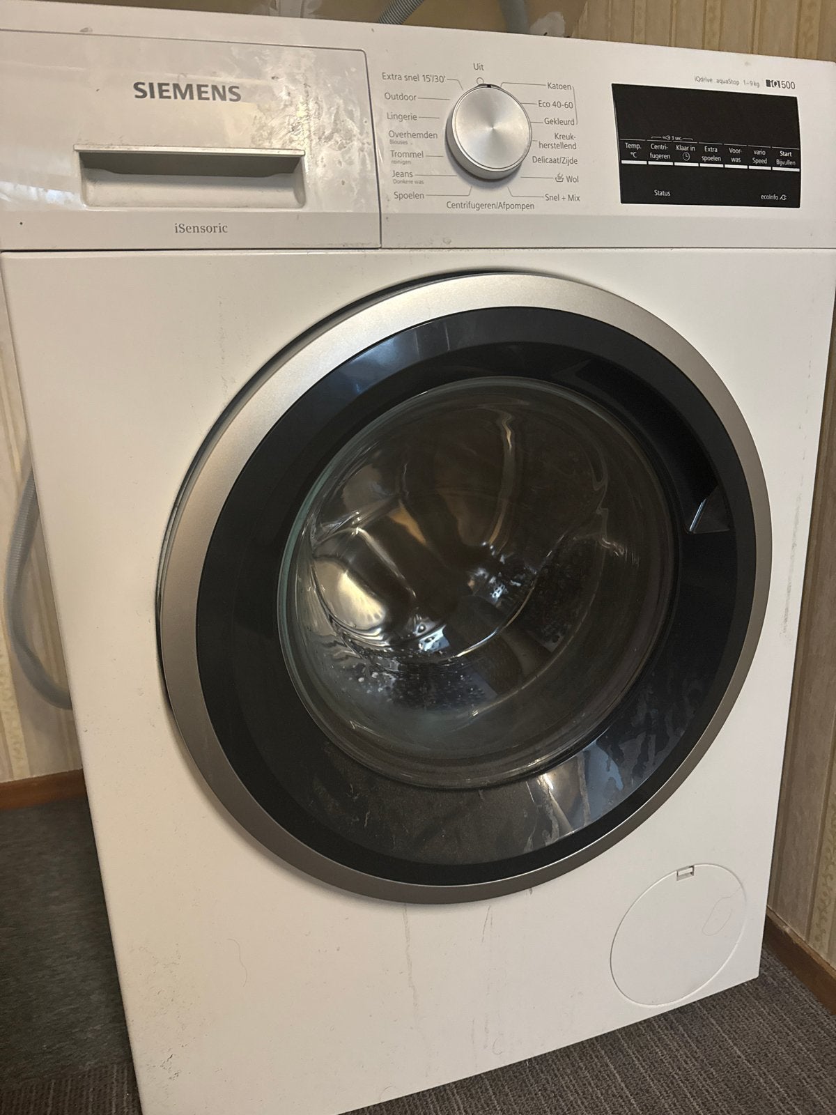 Siemens iQ500 WM14UT75NL/03 Wasmachine, Ophalen, 1200 tot 1600 toeren, Gebruikt, 8 tot 10 kg