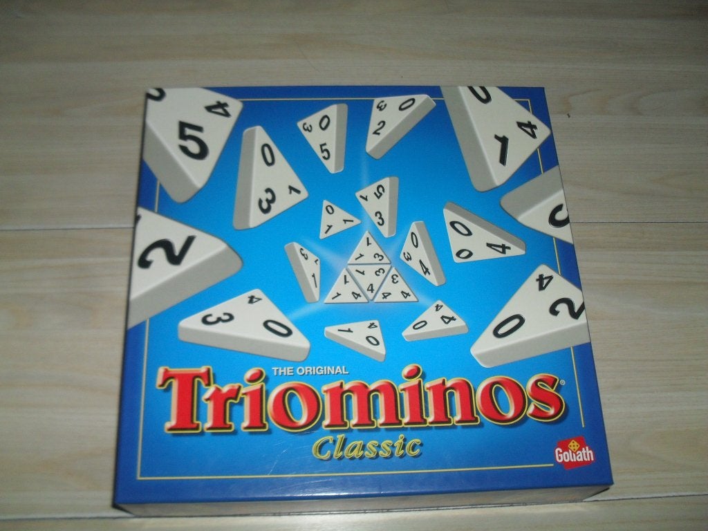 Triominos Classic nieuw, Een of twee spelers, Ophalen, Nieuw, Goliath