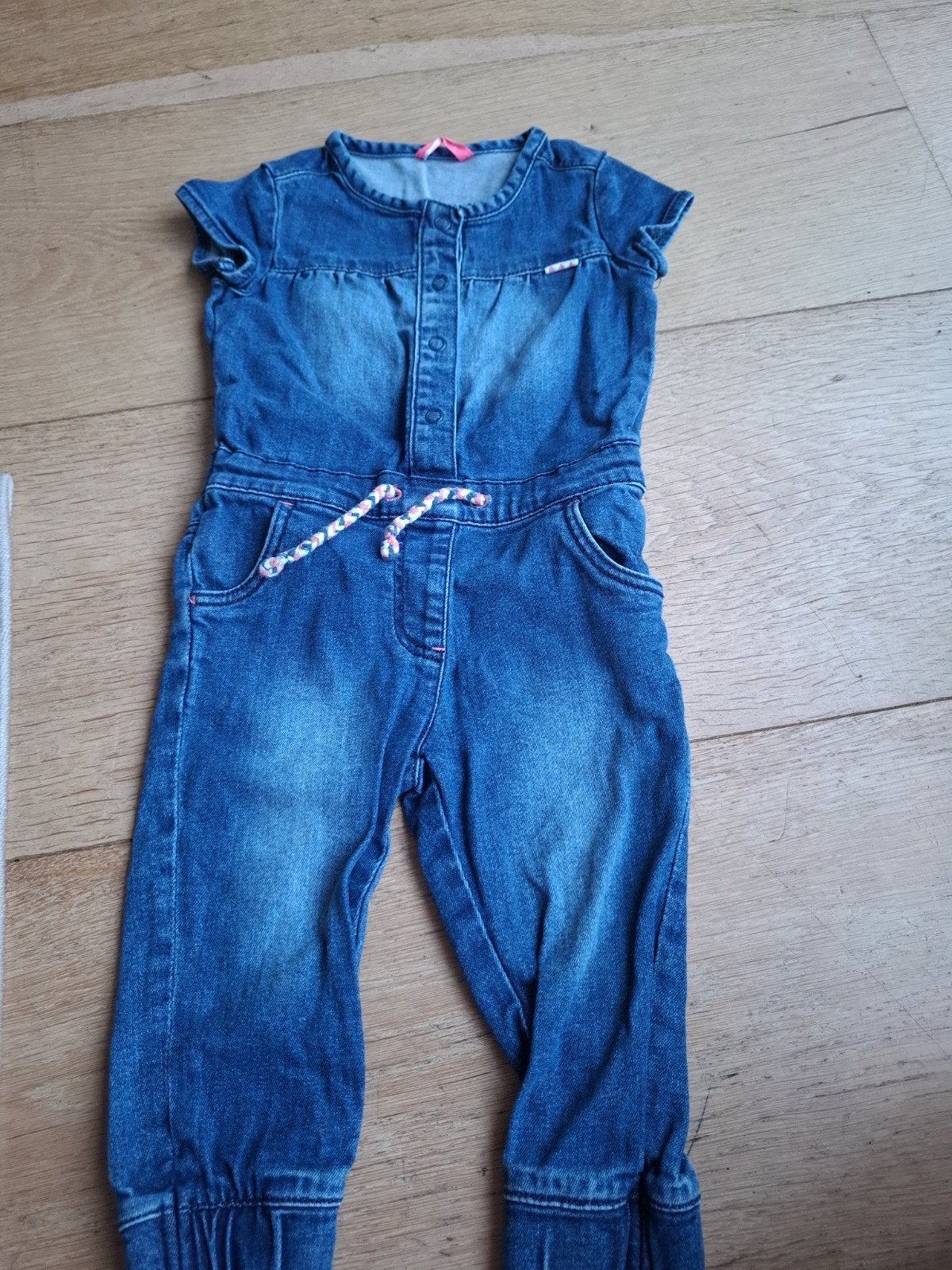 Hema spijker jumpsuit maat 74, Kinderen en Baby's, Babykleding | Maat 86, Meisje, Ophalen of Verzenden, Zo goed als nieuw, Hema