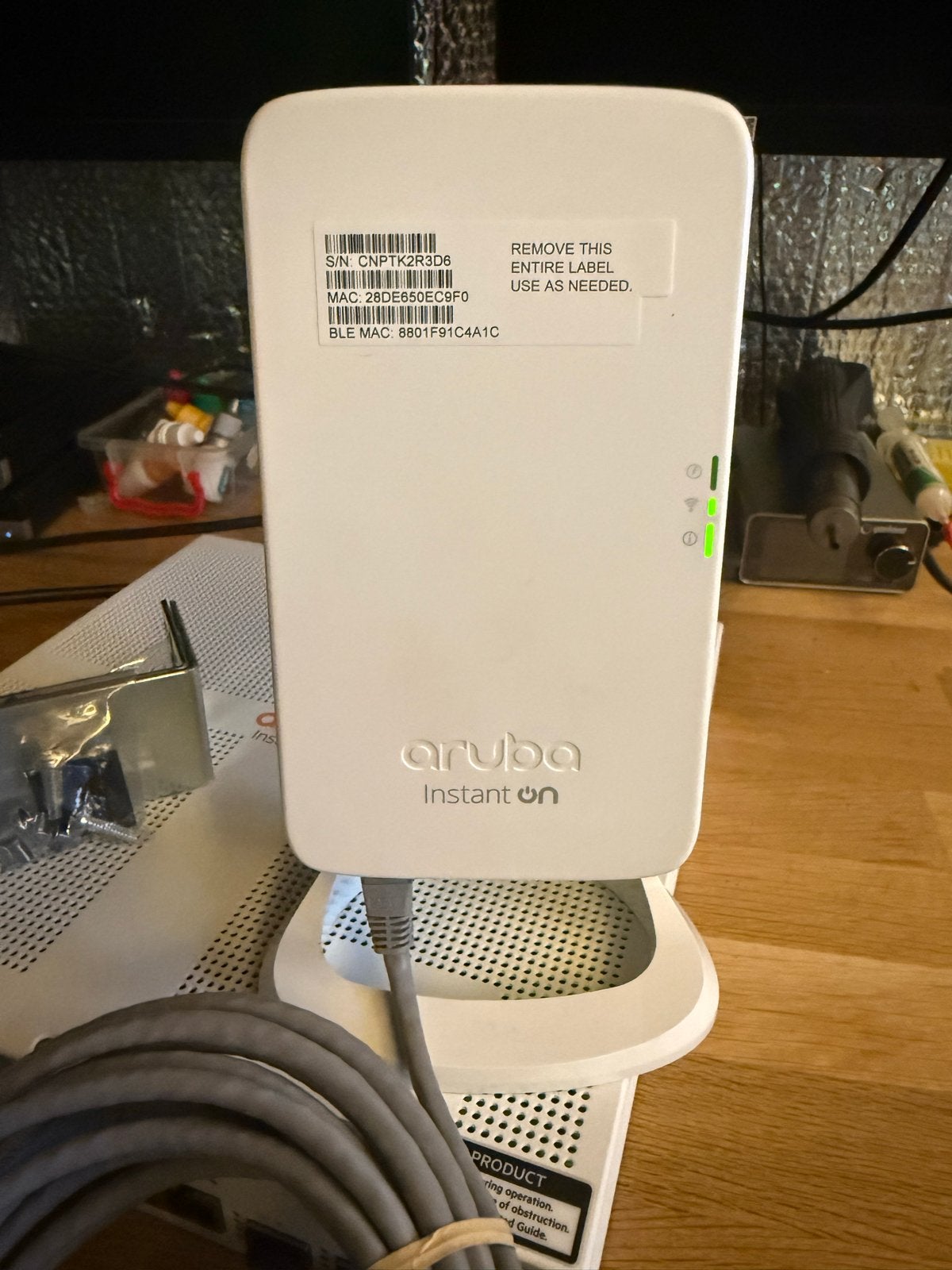 Aruba Instant On ap11d - Zonder originele verpakking, Ophalen, Zo goed als nieuw, Router